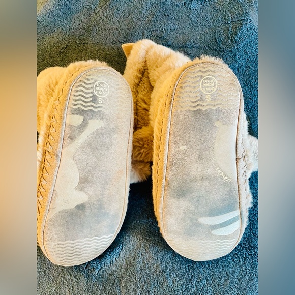 Joules super soft bunny slipper booties size S little girls - Picture 2 of 3